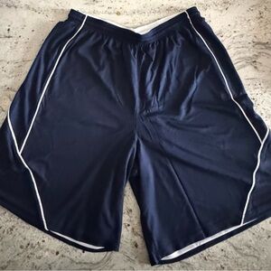 Sport-Tek Men's Navy Mesh Reversible Short (XL)